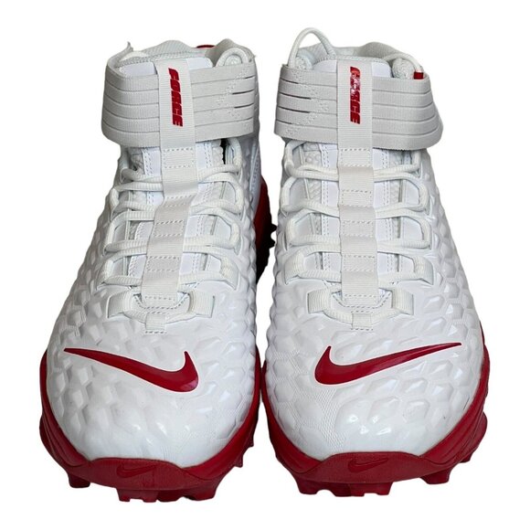 Nike Savage Pro 2 Shark White/Red Men’s Size 14.5 BV5448-104 - Picture 2 of 7